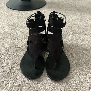 Aldo black sandals